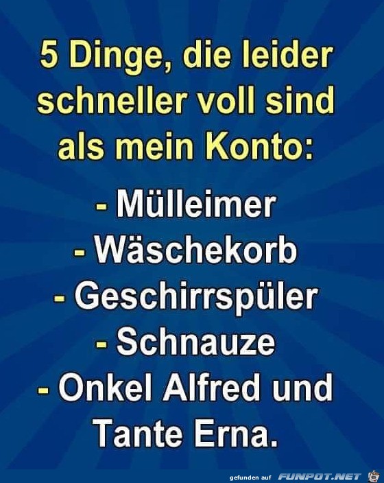 5 Dinge