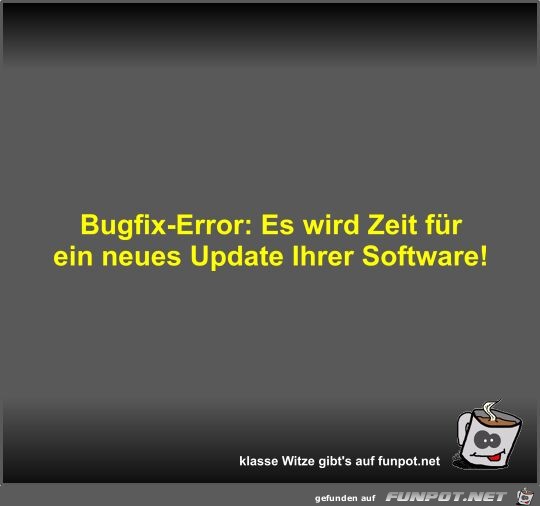 Bugfix-Error
