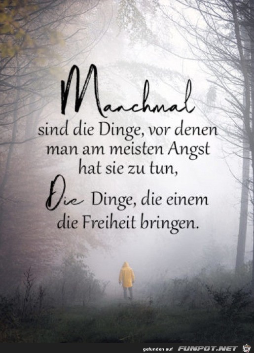 Manchmal