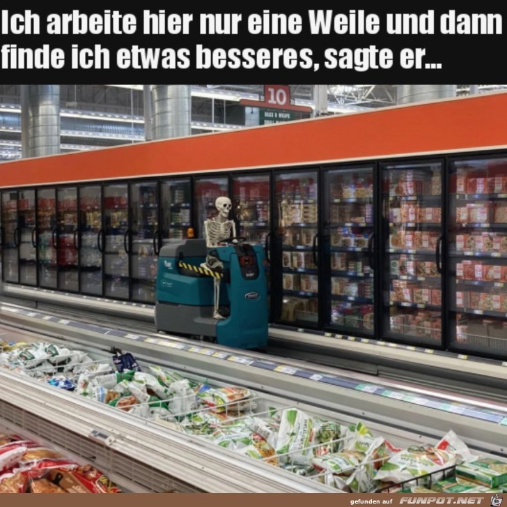 Arbeite hier nur eine Weile