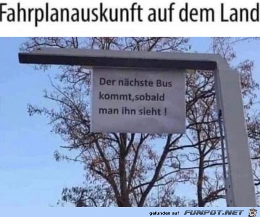 Fahrplanauskunft