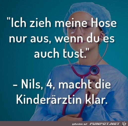 Der Kleine hat es raus