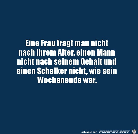 So ist es