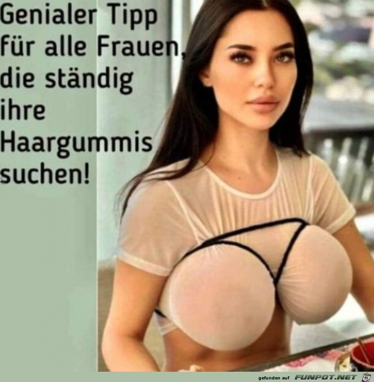 Haargummi-Tipp