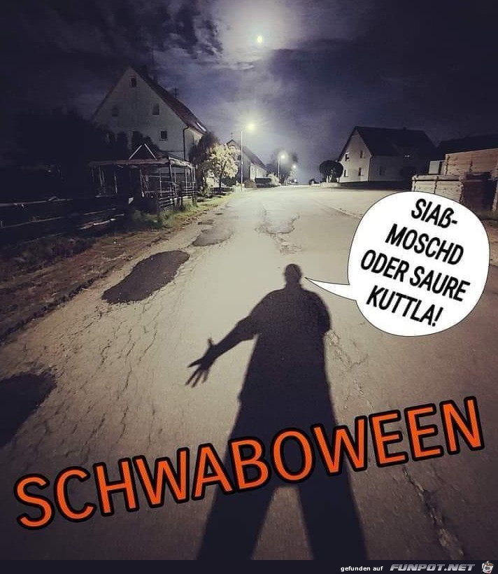 Halloween bei den Schwaben