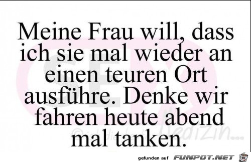 Meine Frau will