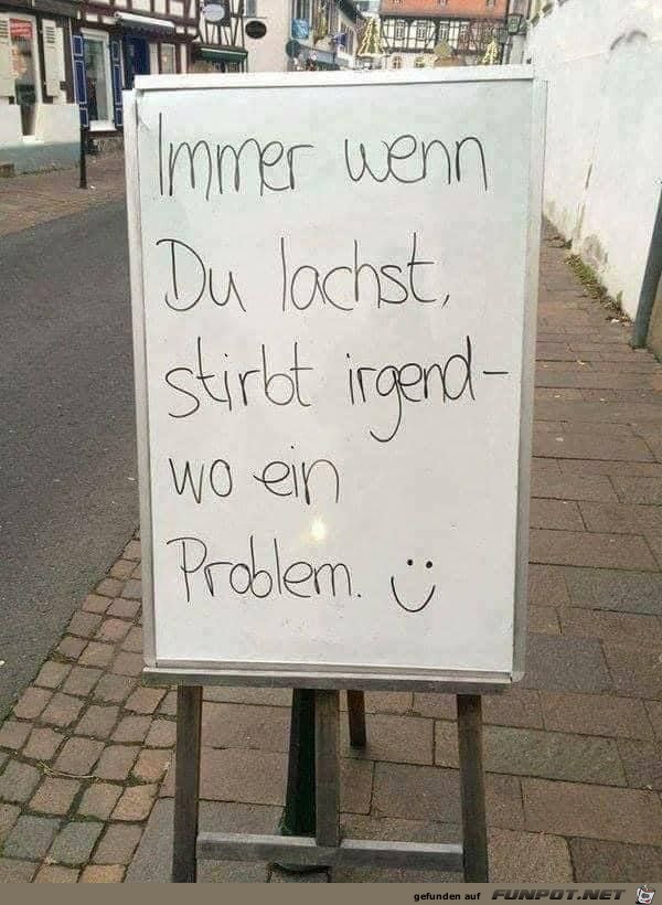 Immer wenn du lachst