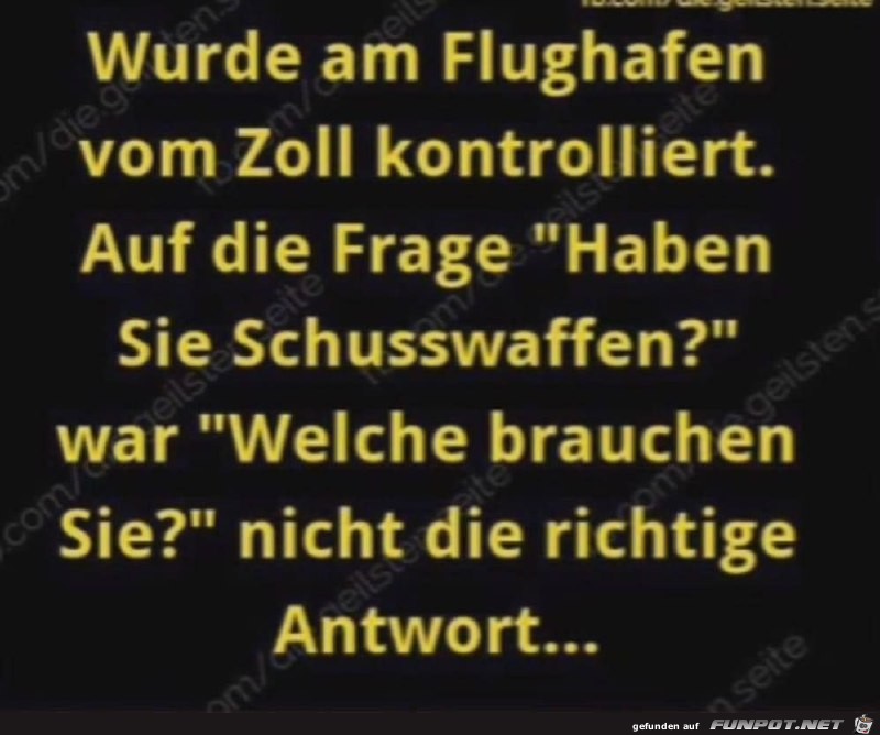 Falsche Antwort