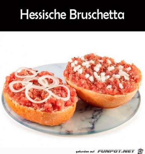 Leckere Bruschetta