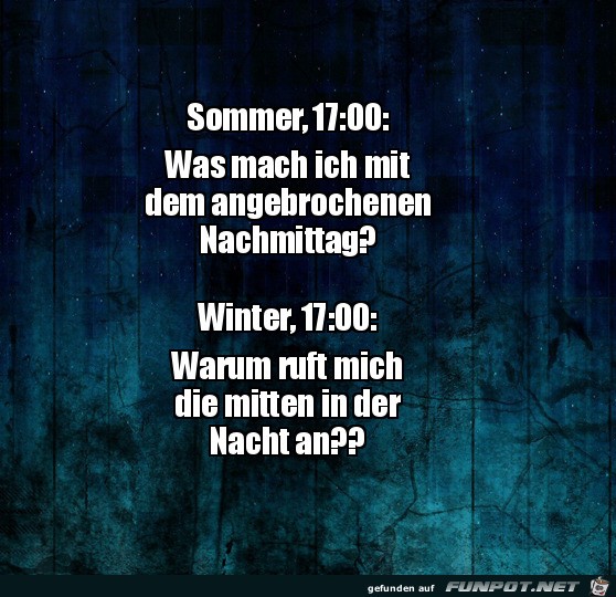 Sommer und Winter