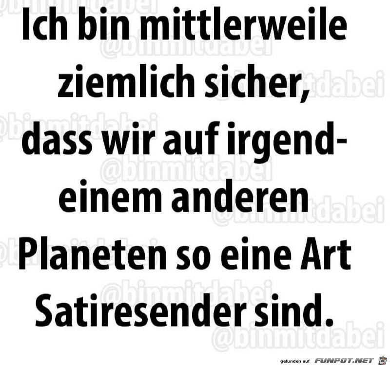 Das ist sicher so