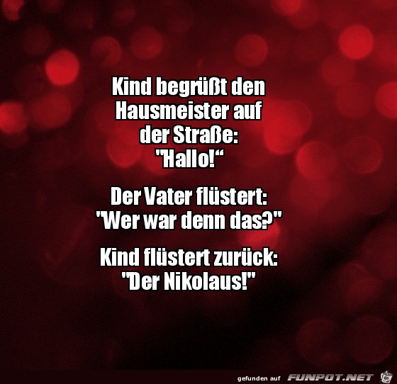 Lustige Antwort