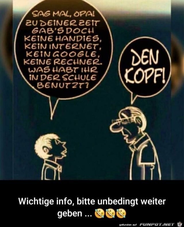 Den Kopf