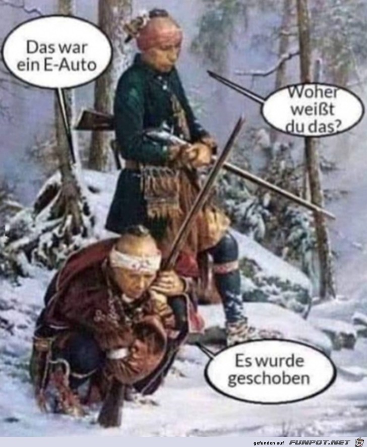 Es war ein E-Auto