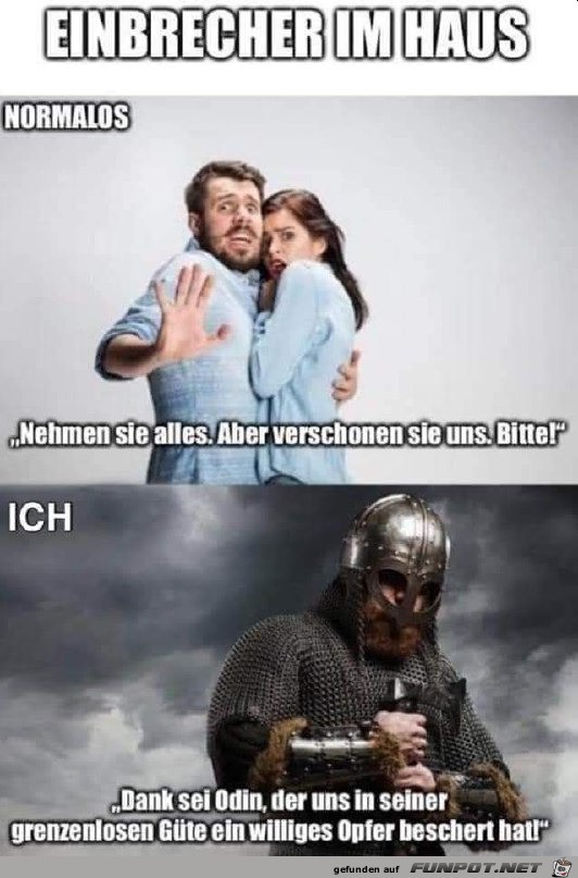 Einbrecher im Haus