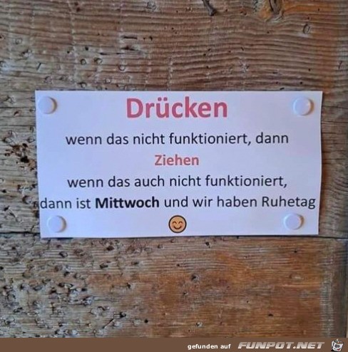 Netter Hinweis