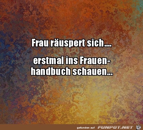 Frau ruspert sich