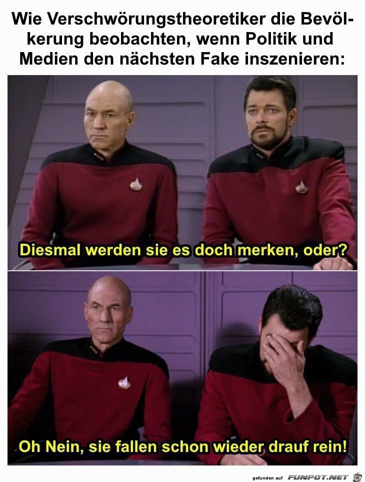 Sie fallen schon wieder drauf rein