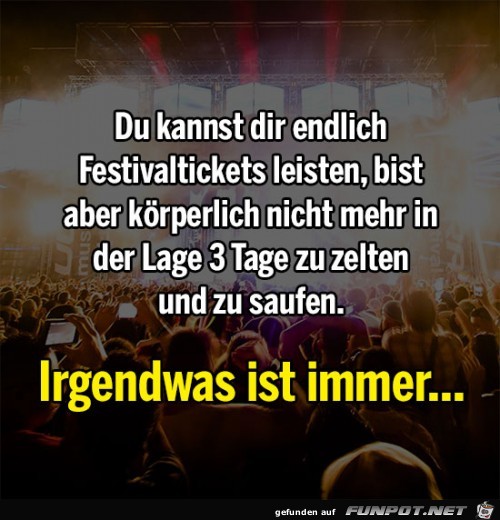 Irgendwas ist immer