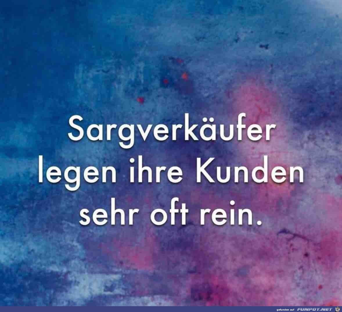 Sargverkufer