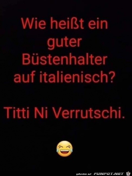 BH auf italienisch