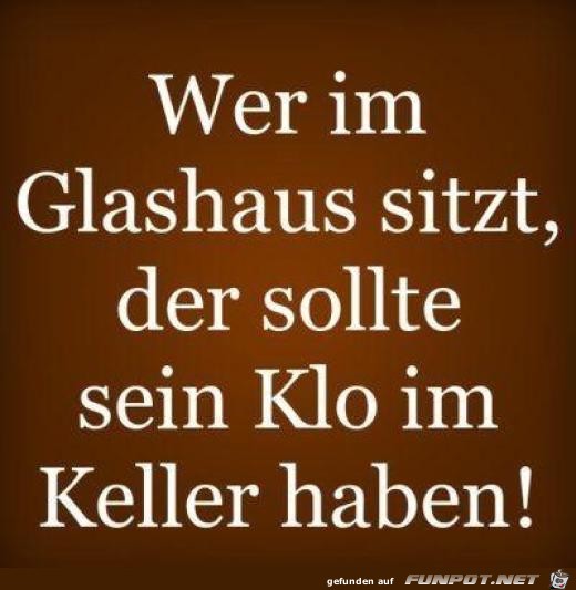 Im Glashaus