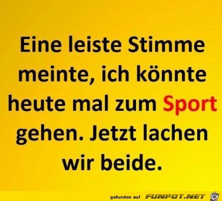 Eine leise Stimme