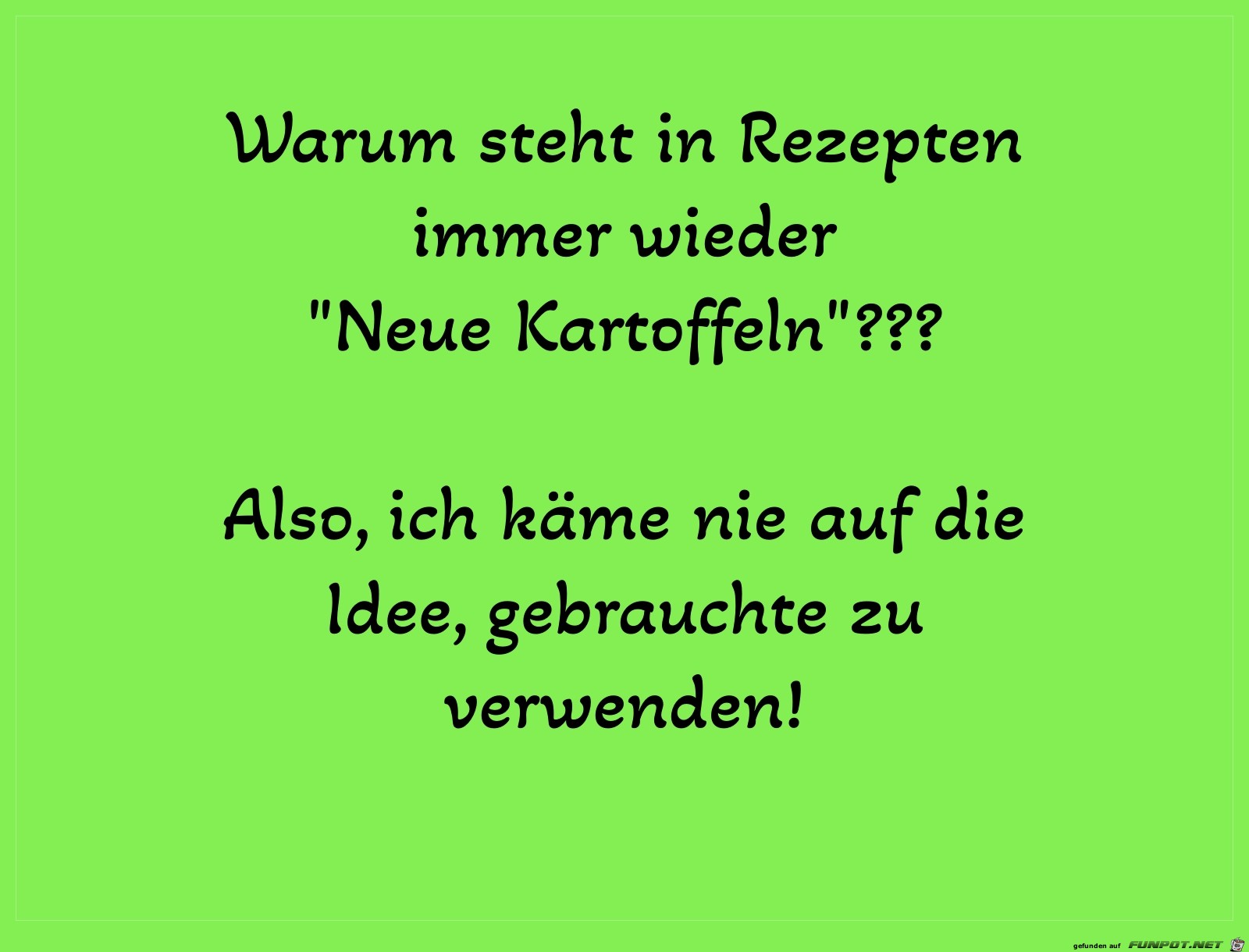 neue kartoffeln