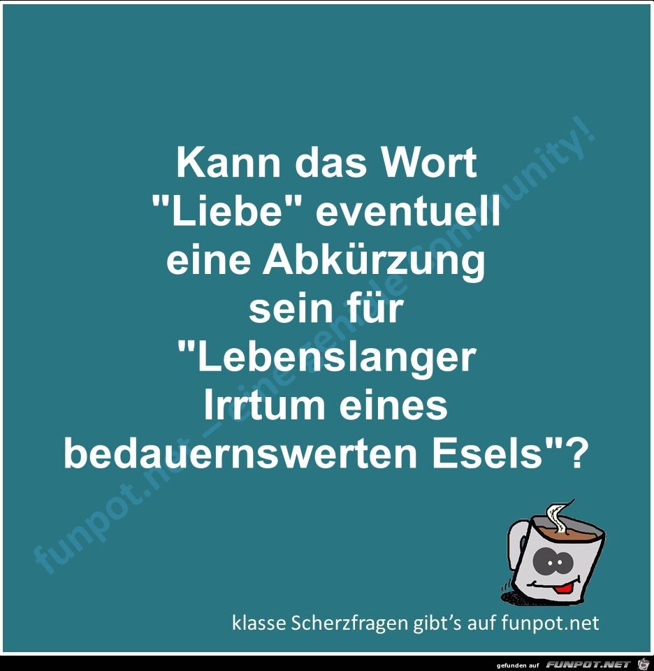 Scherzfrage Scherzfrage