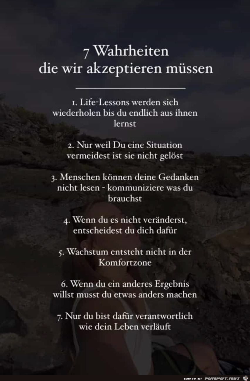 7 Wahrheiten