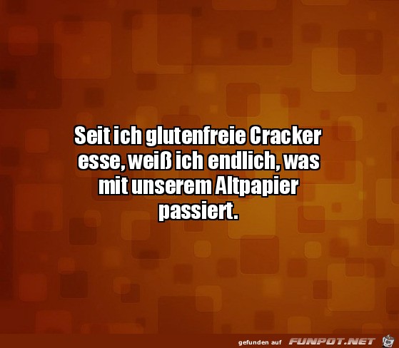 Glutenfreie Cracker