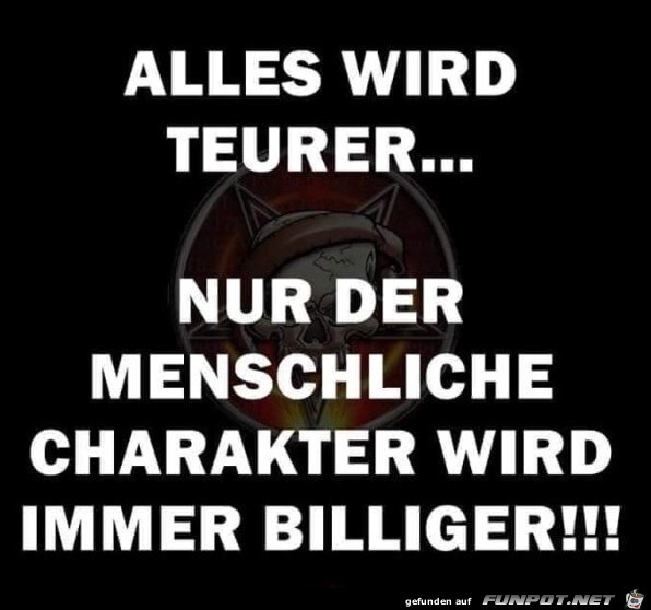 Alles wird teurer Alles wird teurer