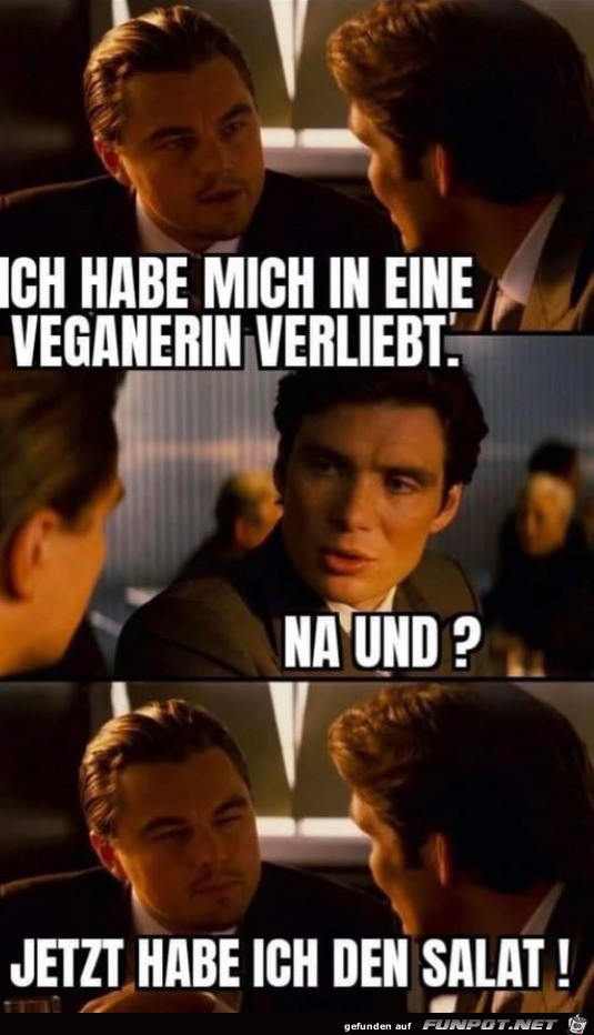 Jetzt hat er den Salat