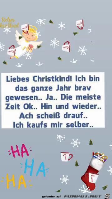 Liebes Christkind Liebes Christkind
