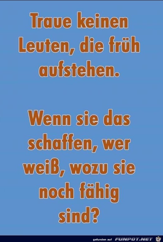 Traue keinen Leuten Traue keinen Leuten