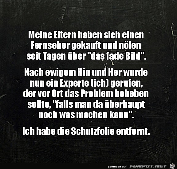 Das fade Bild Das fade Bild