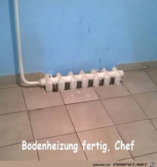 Bodenheizung