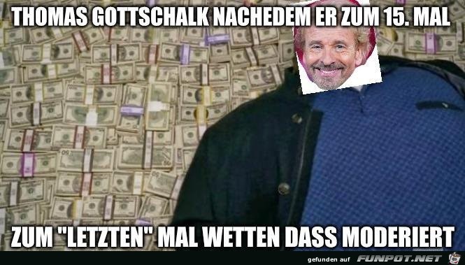 Das letzte mal