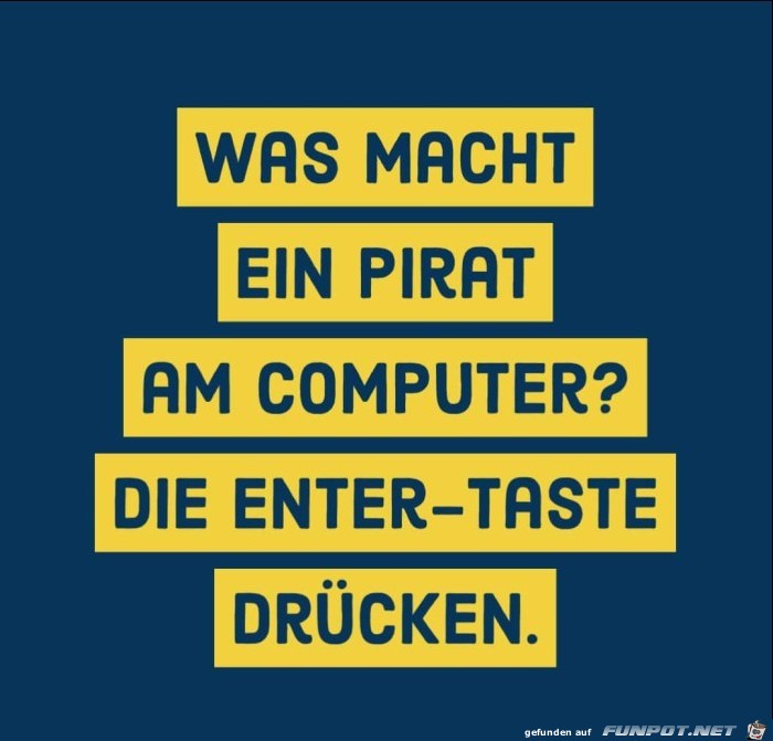 Ein Pirat