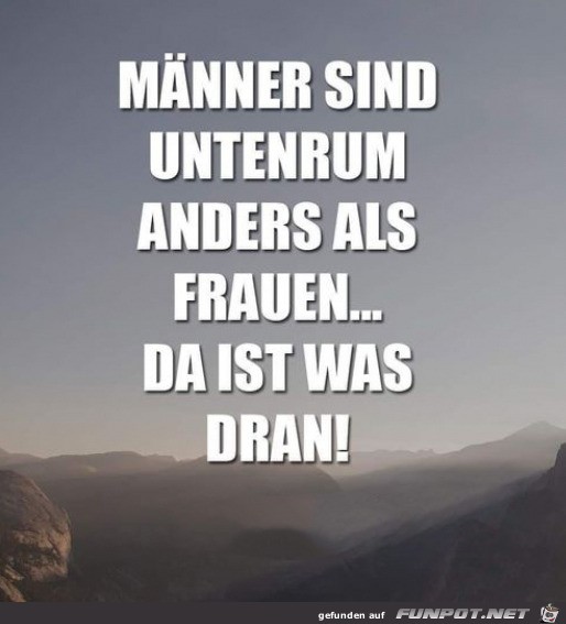 Da ist was dran