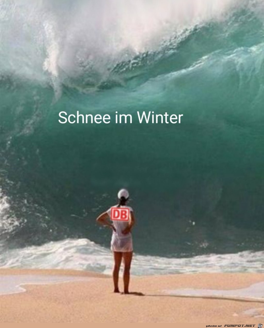 Schnee im Winter