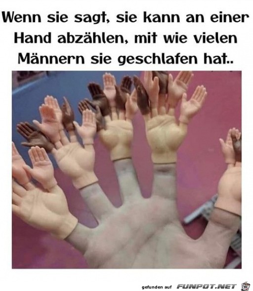 An einer Hand abzhlen