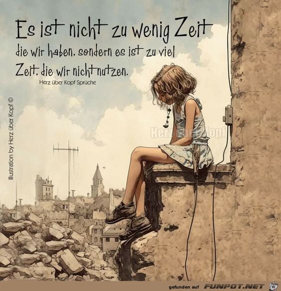Es ist nicht zu wenig Zeit