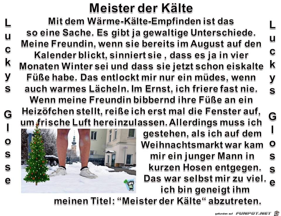 Meister der Klte