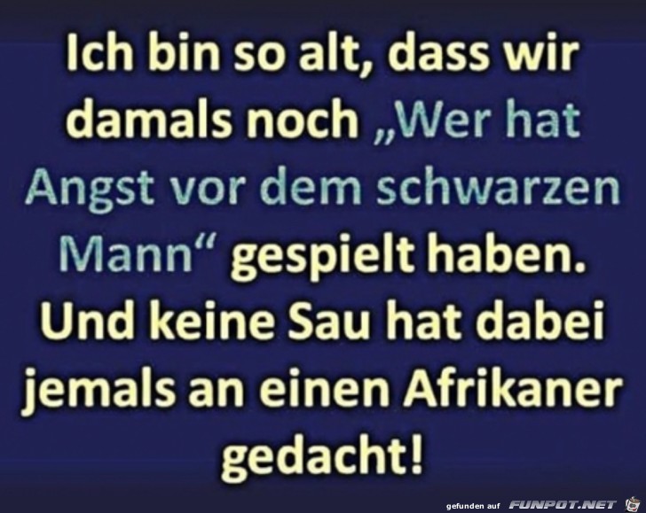 Genau so ist es