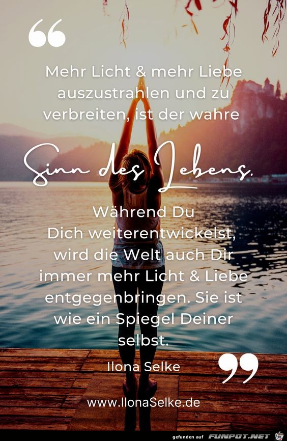 Mehr Licht mehr Liebe