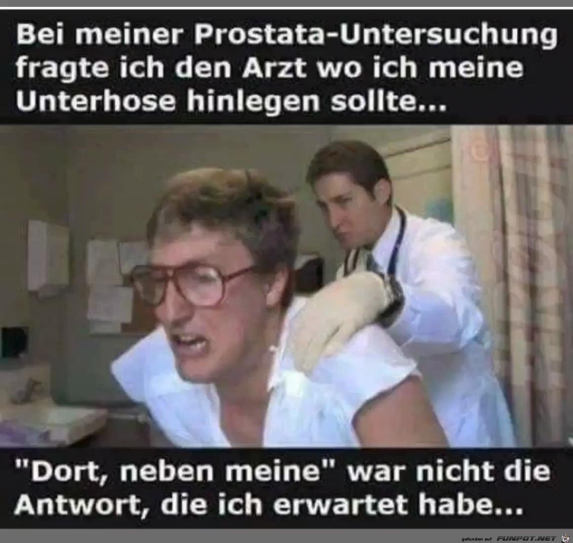 Prostata Untersuchung