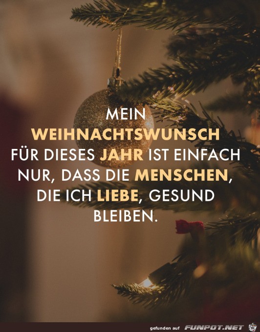 Weihnachtswunsch