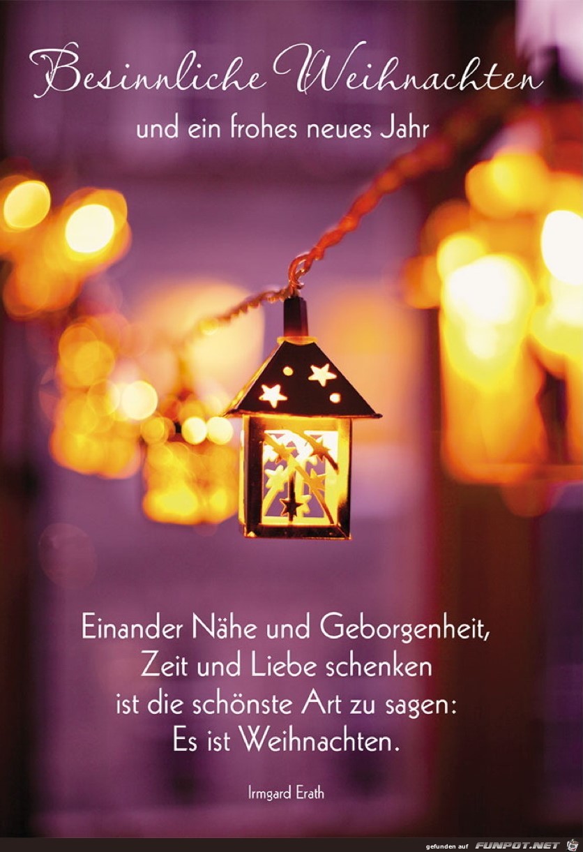 Besinnliche Weihnachten