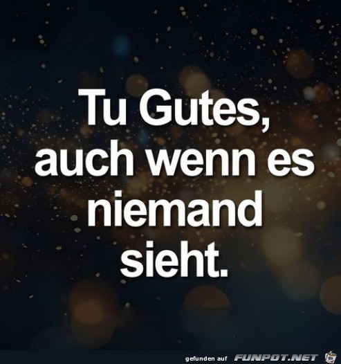 Tu Gutes Tu Gutes